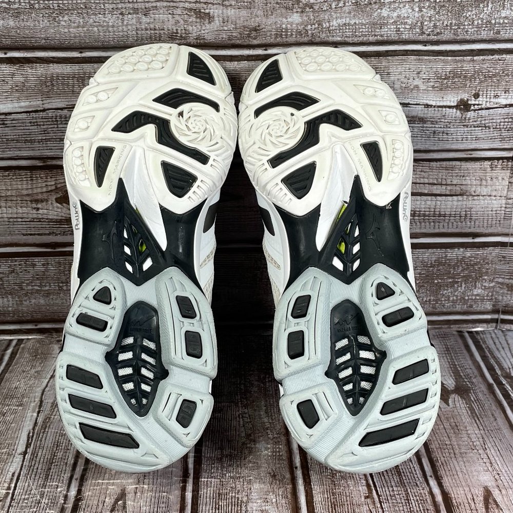 MIZUNO Wave Lightning Z5 Women's 9.5 Volleyball Sneaker Shoe White 430263-0090 - Picture 8 of 11